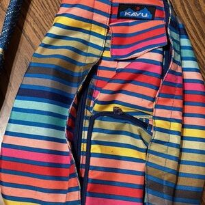 Kavu sling bag and wallet